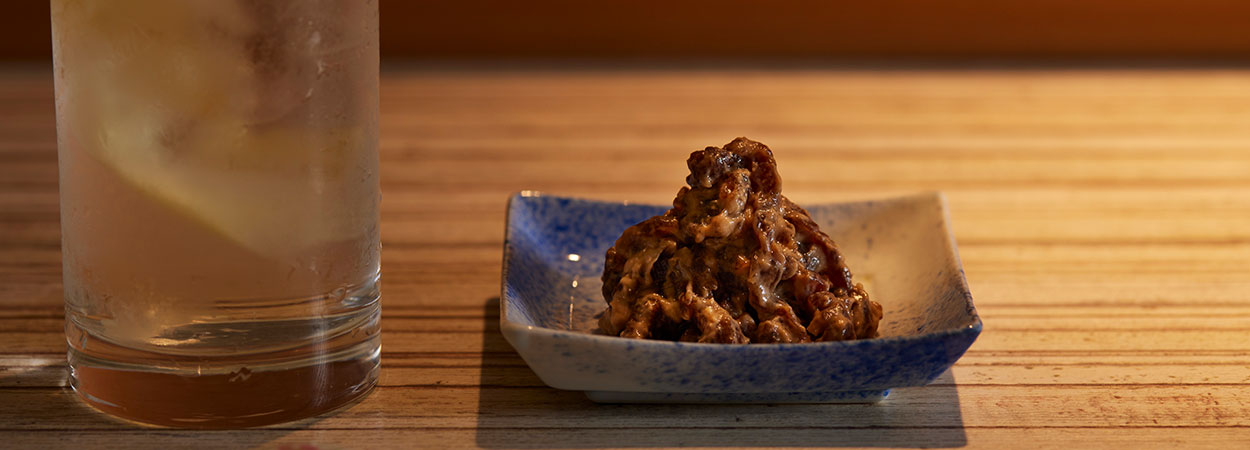 カツオの燻製味噌